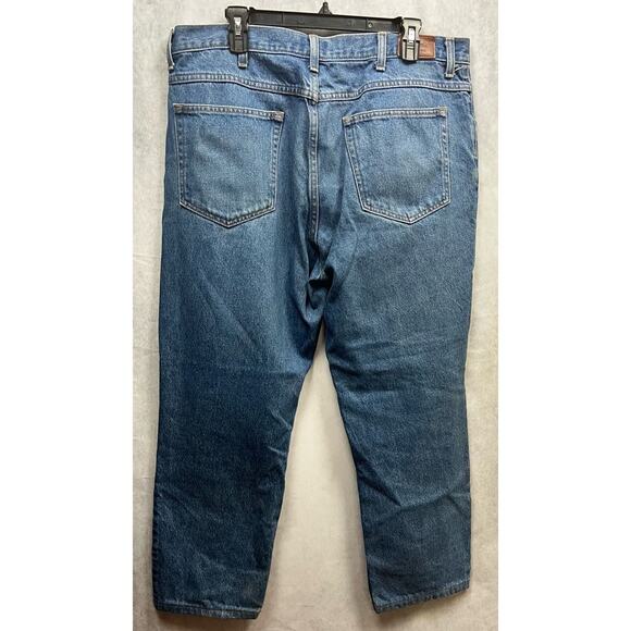Vintage 90's L.L. Bean Classic Fit Men Jeans Size 38X29 100% Cotton - Picture 2 of 11